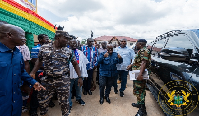 President Nana Addo Dankwa Akufo-Addo during his E/R tour