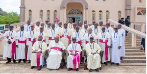 A file photo of Ghanaian  Catholic bishops