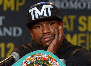 Floyd Mayweather Jr. was expected to be in Ghana last year