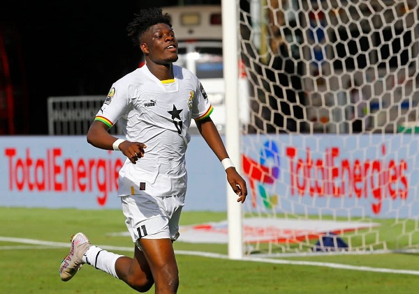 Black Mateors forward, Emmanuel Yeboah