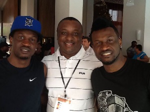 Festus Keyamo with Peter and Paul of Psquare