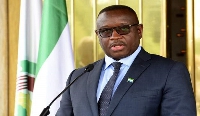 Sierra Leone president, Julius Maada Bio