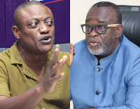 Maurice Ampaw (L) has said he is disappointed with Baffoe-Bonnie (R)