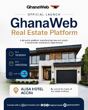 GhanaWeb to unveil game-changing real estate platform on July 9