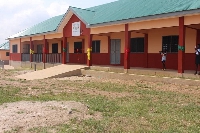 The newly-built school