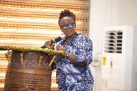 Dzifa Gomashie during the launch of the event