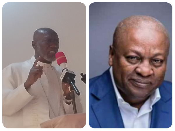 Apostle Kofi Nkansah Sarkodie wants Mahama to declare a state of emergency on galamsey