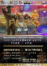 Mr. GH Flex Bodybuilding Championship takes place on September 1