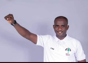 Kofi Arko Nokoe has won the Evalue-Ajomoro Gwira Constituency in the Western Region