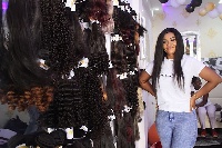 CEO of X Hair Gallery Milka Naa Anyetei