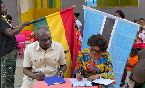 The agreement was formalised through a Memorandum of Understanding