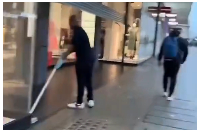 A Ghanaian man based in the UK has compared cleaning jobs abroad with office jobs back home