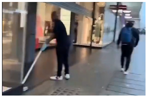 A Ghanaian man based in the UK has compared cleaning jobs abroad with office jobs back home A Ghanaian man based in the UK has compared cleaning jobs abroad with office jobs back home