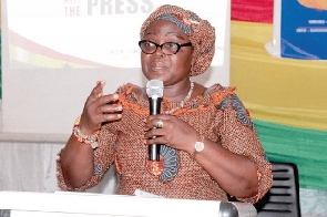 Madam Justina Owusu-Banahene is the Bono Regional Minister