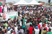 File photo: NDC supporters at a rally