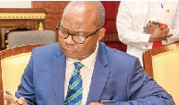 Governor of the Bank of Ghana, Dr. Ernest Addison