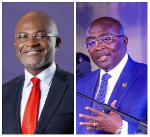 Dr Bawumia and Kennedy Agyapong