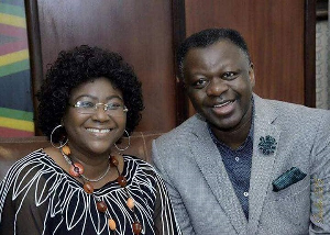 Rev. Eastwood Anaba together with his wife, Rosemond Anaba