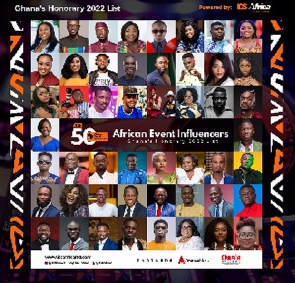 Top 50 Ghanaian Event Influencers