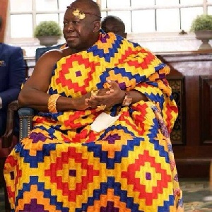 The life patron of Asante Kotoko, Otumfuo Osei Tutu