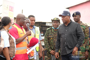 The President made the call on the second day of the exercise at Alajo