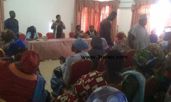 Bugri Naabu stormed the meeting by Gender Minister Otiko Djaba in the Northern Region