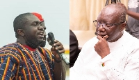 Barker-Vormawor clashed with Ken Ofori-Atta during Wednesday's protest