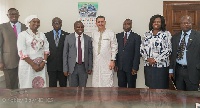 WAHO delegation with the Health Minister