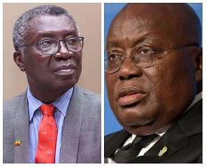 Prof. Kwabena Frimpong-Boateng and President Akufo-Addo