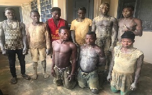 Arrested Miners Ashanti