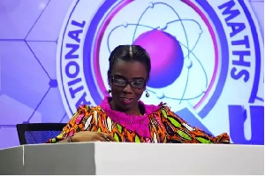Dr. Elsie Effah Kaufmann is Quiz Mistress for the  National Science and Maths Quiz