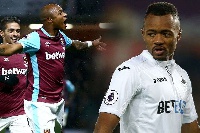 Andre Ayew of West Ham and Jordan Ayew of Swansea wont leave their clubs
