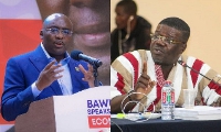 VP Mahamudu Bawumia and MP Rockson-Nelson Dafeamekpor