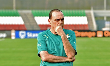 Ghana's coach, Avram Grant