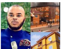 Reports indicate that the property houses Bishop Obinim’s residence and church facilities