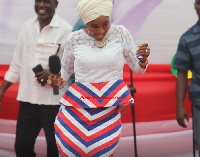 Leading NPP members took to their rally stage to challenge each other in a dancing competition