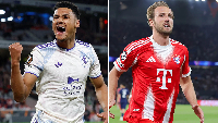 Three Lions strikers Ollie Watkins and Harry Kane