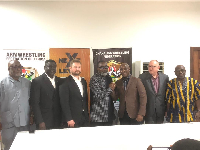 Officials from Ghana Tourism Authority and Africa Armwrestling LOC were present at the event
