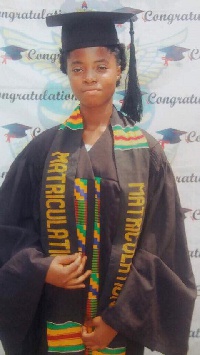 Ruth Ama Gyan-Darkwa, 13-year-old admitted to KNUST
