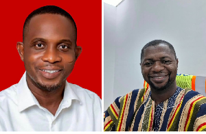 Phioto collage of Kofi Matthew (L) and T. A. Vuguse (R)