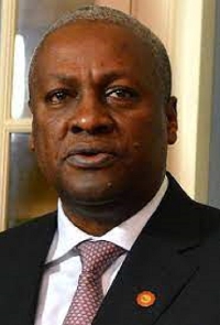 NDC's presidential candidate, John Dramani Mahama