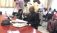 Special Prosecutor Nominee, Martin Amidu is currently before the Appointments C'ttee for vetting