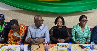 A file photo of so,e officials from the health ministry