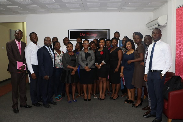 Participants of Ghana Stock Exchange course