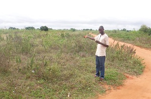 The proposed site at Kasseh for the Ada East Community Day SHS