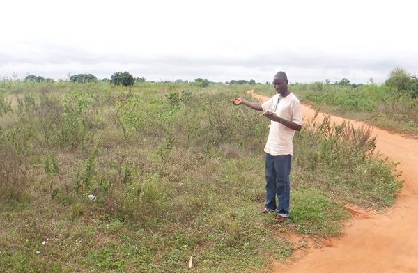 The proposed site at Kasseh for the Ada East Community Day SHS