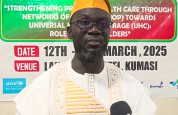 Ashanti Regional Health Director of the Ghana Health Services, Fred Adomako Boateng