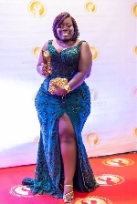 Gina Asiedu-Offei with her award