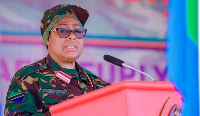 President of Tanzania and Commander-in-Chief Dr Samia Suluhu Hassan