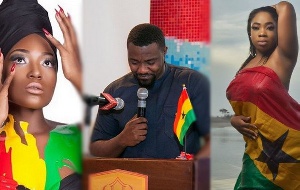 John Dumelo, Efya, Moesha and others join to celebrate  Ghana